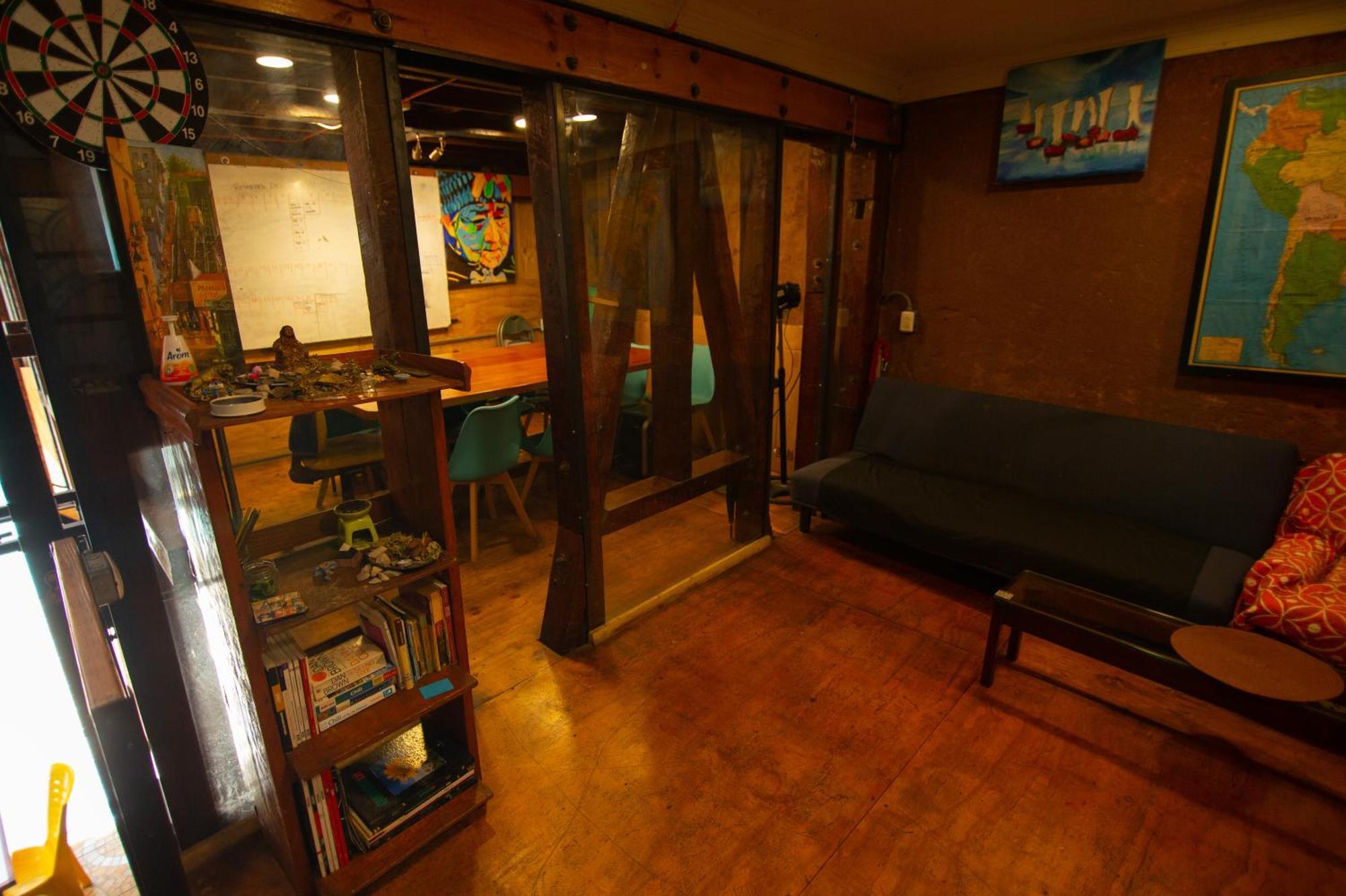 La Casa Del Puerto, Hostal Cultural, Cerro Alegre Valparaiso Exterior photo
